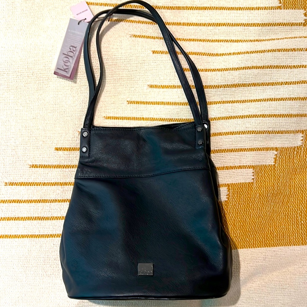 Kooba Tulum Shopper Purse - Black